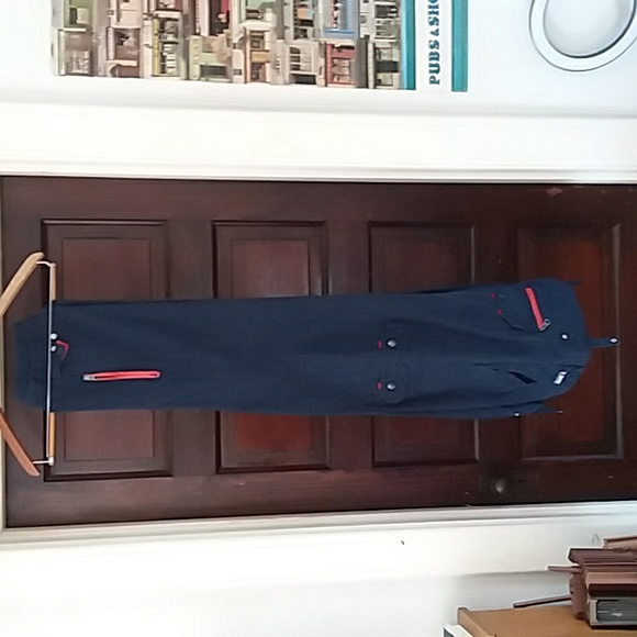 Born Fly red cotton pamts. Zipper/button one of a kind Pants - Picture 8 of 13